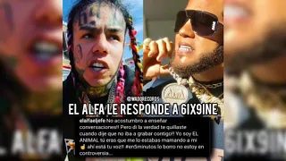 EL ALFA LE RESPONDE A TEKASHI 6IX9INE Y MUESTRA CONVERSACIÓN PRIVADA