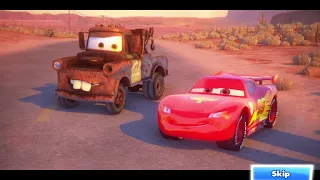 red car cartoon for kids pixar game for childrens