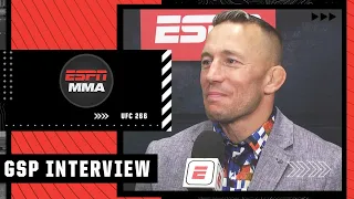 Georges St-Pierre on his meeting with Nick Diaz at UFC 266 | ESPN MMA