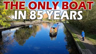 117 - The Only Narrowboat In 85 Years On The Isolated Restored Montgomery Canal, Welshpool - Berriew