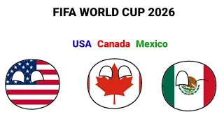 FIFA WORLD CUP 2026: USA CANADA MEXICO