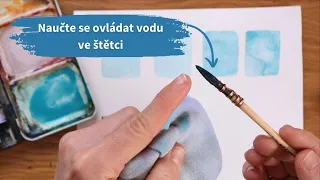 Jak pracovat s vodou v akvarelu