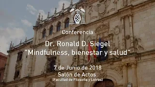 Conferencia Dr. Ronald D. Siegel "Mindfulness, bienestar y salud" · 07/06/2018