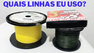 Qual linha de multifilamento eu uso?