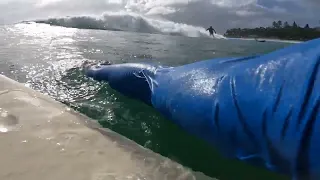 RAW POV Surfing EPIC Snapper Rocks + Greenmount