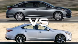 2018 Hyundai Sonata vs 2017 Mazda 6