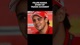 Felipe Massa helmet accident | Suspension spring f1 Baku 🤕 #shorts #f1