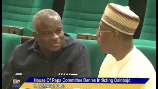 House Of Reps Commitee Denies Indicting Osinbajo In Nema's Probe