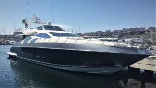 Azimut 98 Leonardo with new engines full Interior and Exterior tour Motor Yachts For Sale