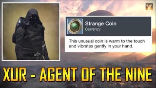 "DESTINY" *NEW* "XUR Agent Of The Nine" LOCATION & ITEMS FOR SALE! "GJALLARHORN UPGRADE" 26/12/2014