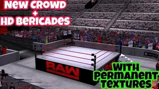 NEW REALISTIC CROWD AND HD ARENA BERICADES PERMANENT TEXTURE FOR SVR 2011