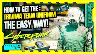 Cyberpunk 2077 2.0 - How to get the Trauma Team Uniform and AV