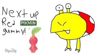 Bulborb eats pikmin gummies