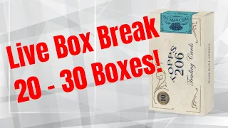 2020 Topps T206 - 30 Box Break