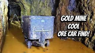 Rare Ore Car Find Abandoned Gold Mine