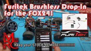 FCX24/18 - Furitek Drop-in Brushless system! Keep your stock remote & get the best upgrade you can!