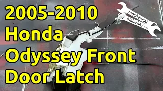 2005-2010 Honda Odyssey Front Door Latch Removal