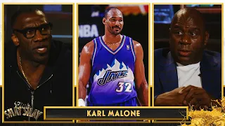 Magic Johnson on Karl Malone not wanting him to play in the NBA because he had HIV | CLUB SHAY SHAY