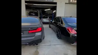 #F90 #M5 vs #S63 AMG! 🔥 Exhaust Sound