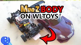 How to Use Mini-Z Body with WLtoys 1/28 [Budget Touring Car Stage 6]