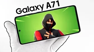 Samsung Galaxy A71 Phone Unboxing - Fortnite, PUBG, Free Fire, Call of Duty Mobile