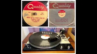 Jerry Lee Lewis: Whole Lot Of Shakin‘ Going On, 1957 (Quality 1621, Canadian Pressing on Metrolite)