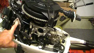 johnson 20hp 1985 idle troubleshooting