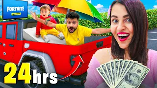 Living in CAR for 24 HOURS *Rs 100000 Challenge*