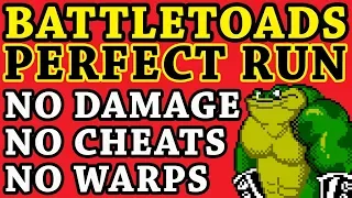 [World Record] Battletoads PERFECT RUN (No Damage, No Warps, No cheats)