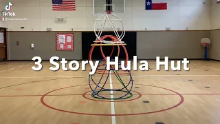 How to Build a 3 Story Hula Hoop Hut
