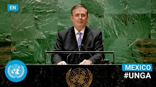 🇲🇽 Mexico - Secretary Addresses United Nations General Debate, 76th Session (English) | #UNGA