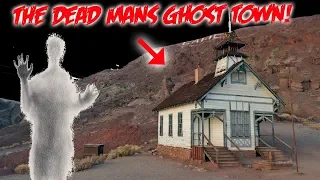 We Explored the Dead Mans HAUNTED GHOST TOWN IN THE MIDDLE OF THE DESERT!