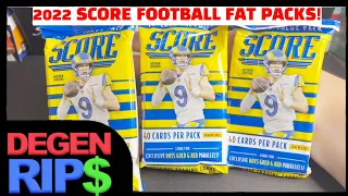 QB Hit! 2022 Score Football Value Pack Review!