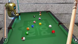 Playing AR Pool Game vs a Robot 😀(King of Pool / Android)