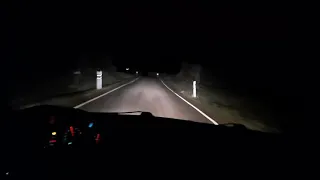 Subaru Impreza 2.0R night drive