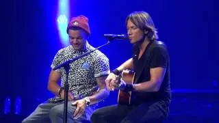 Keith Urban featuring special guest Guy Sebastian -Ain't No Sunshine- Sydney 31/01/13