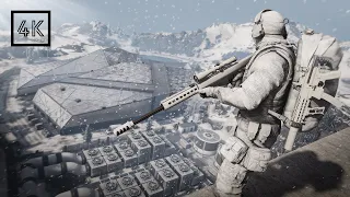 ARCTIC SNIPER | Solo Stealth [4K UHD 60FPS] Ghost Recon Breakpoint Gameplay | No HUD