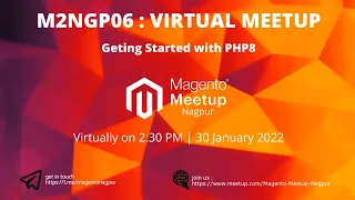 Magento Meetup Nagpur - Getting Started with PHP8