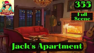 JUNE'S JOURNEY 355 | JACK'S APARTMENT (Hidden Object Game) *Full Mastered Scene*