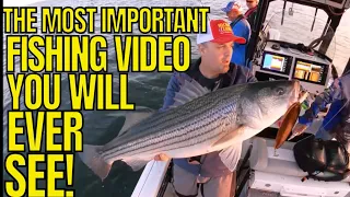 Striper Fishing Will Never Be The Same. PLEASE WATCH THIS ONE. 🙏