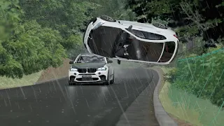 [assetto corsa] gunsai touge M driving - BMW X6M (아세토 코르사)