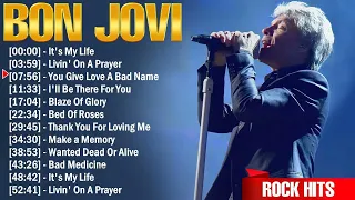 Bon Jovi Greatest Hits Full Album ~  10 Biggest Rock Songs Of All Time