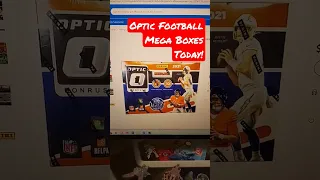 OPTIC MEGA DROP TODAY? 2021 Panini NFL Football Megas on Walmart mystery box unboxing autograph