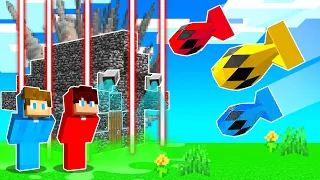 CASA 100% RESISTENTE VS BOMBAS ATOMICAS NO MINECRAFT