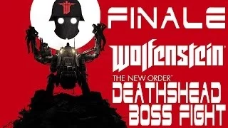 Wolfenstein The New Order Walkthrough PC UBER Difficulty FINAL BOSS BATTLE DEATHSHEAD