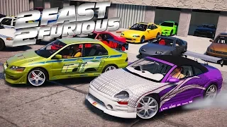 GTA 5 Двойной форсаж [GTA 5 - 2 Fast 2 Furious - The Scramble Scene]