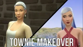 The Sims 4: Городское преображение | Townie Makeover | Британи Чо