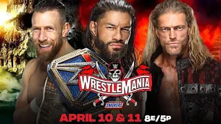 Roman Reigns vs.Edge vs. Daniel Bryan | WWE Universal Championship | WrestleMania 37 | WWE 2K20