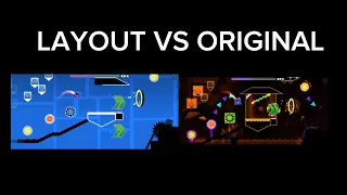 layout vs original "slam" | geometry dash