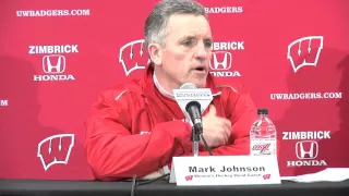 Badgers women's hockey coach Mark Johnson: Kudos to goalie Ann-Renee Desbiens